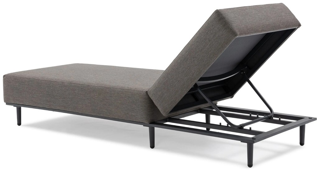 De Laan Projects Laan Soleil Lounger XXL Textiel Grijs
