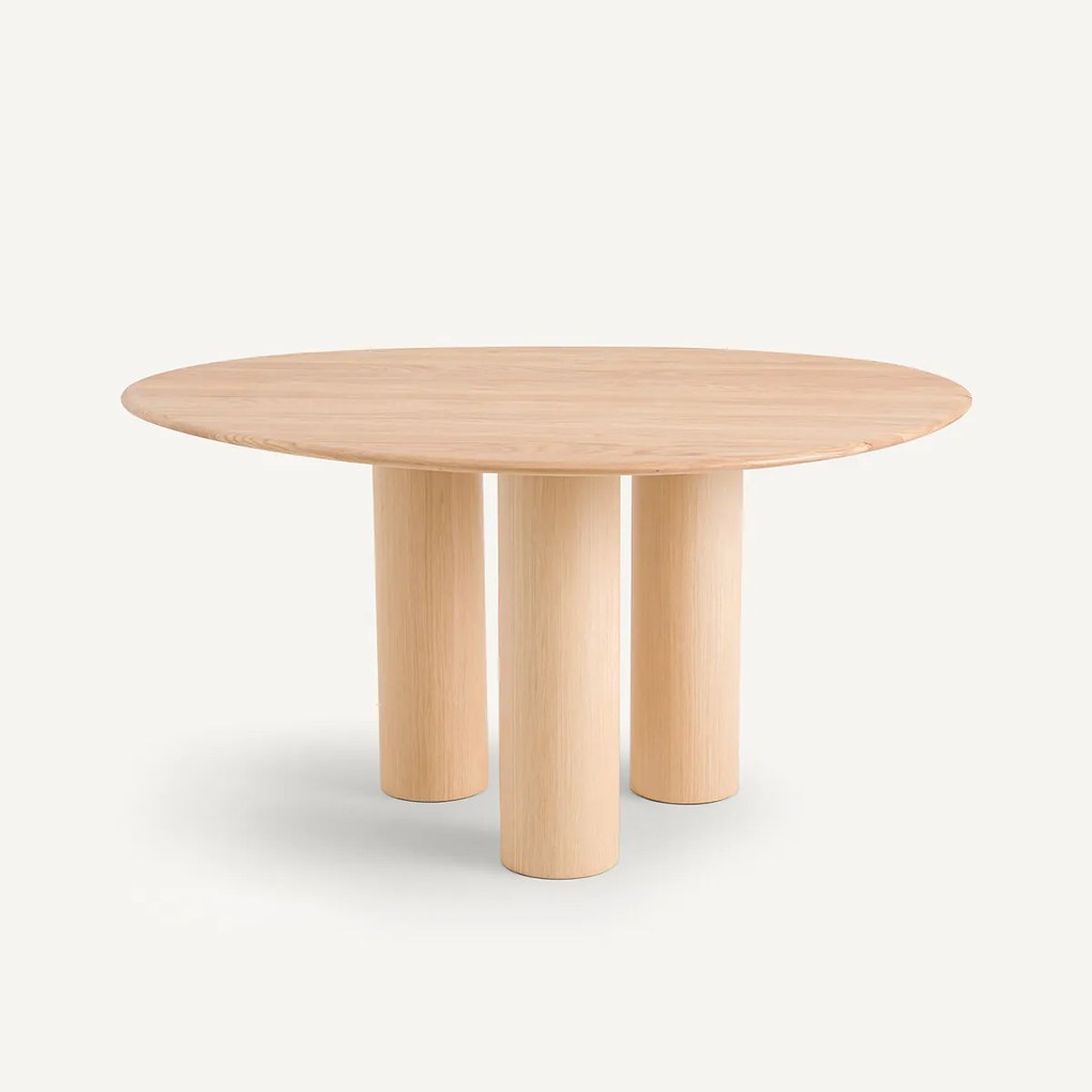 Tafel in eik, 6 personen, Brasero