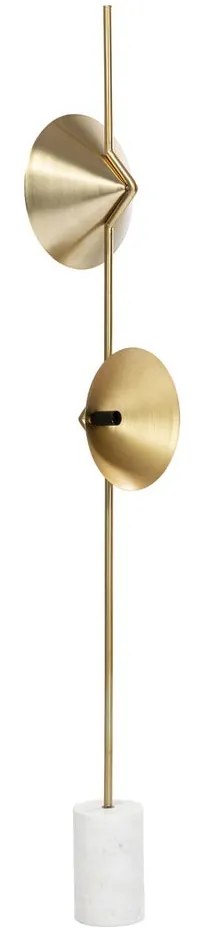 Kare Design Maja Design Vloerlamp Messing Marmer