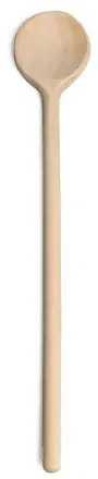 Pollepel, beukenhout, 30,5 cm