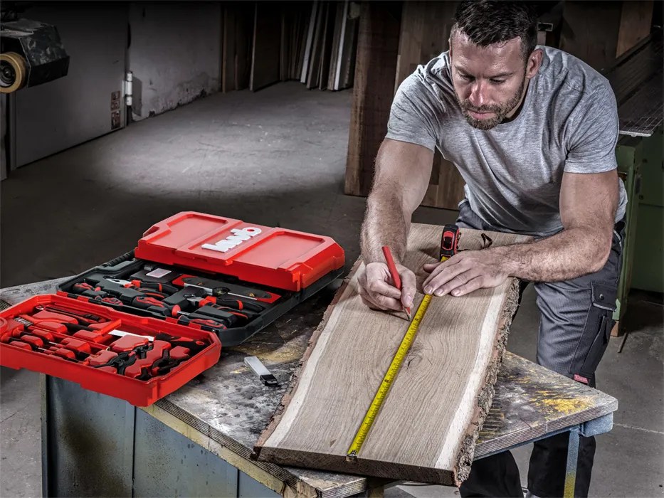 KWB Gereedschapskoffer 125-delig in E-case