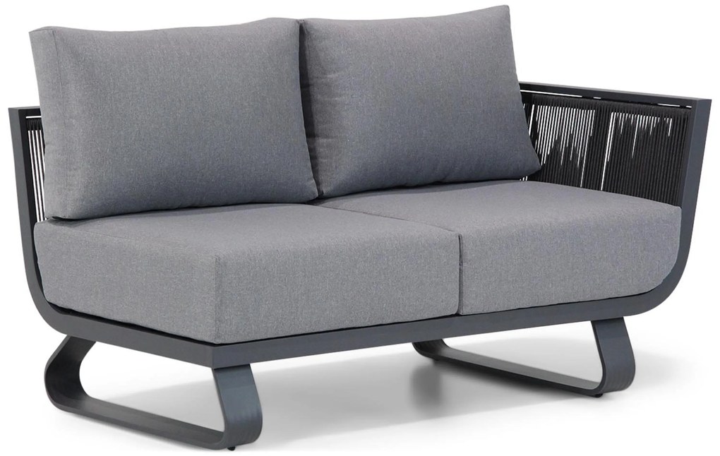 Hoek loungeset 5 personen Rope Grijs  Santika Furniture Santika Corniche