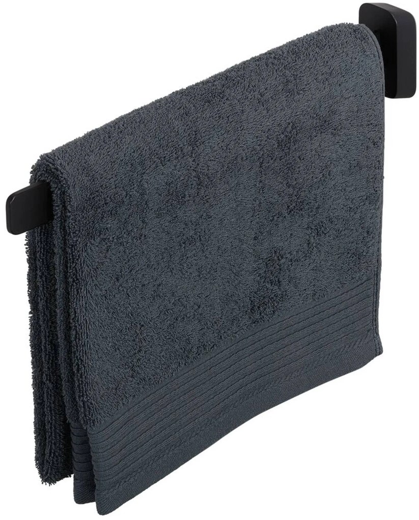 Geesa Shift Collection Handdoekrek 2x39,1x8 cm Zwart