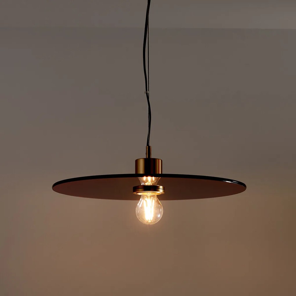 Hanglamp in gekleurd glas Ø42,5 cm, Mora