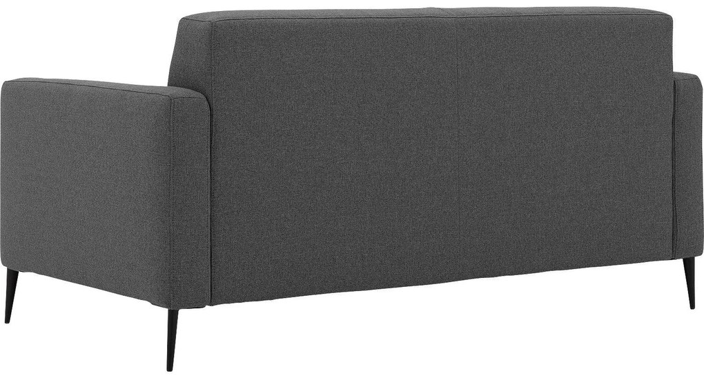 Goossens Key West grijs, stof, 2,5-zits, modern design