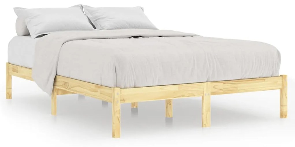 vidaXL Bedframe massief hout 150x200 cm 5FT King Size