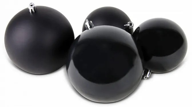 Niceey Kerstballenset - 26 Stuks - Zwart