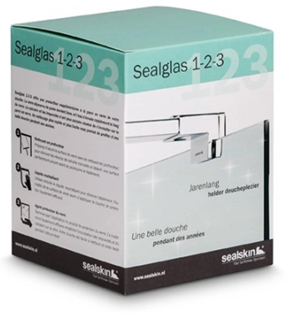 Sealskin Sealglas 1-2-3 antikalk verzorgingspakket voor douche- en badwanden