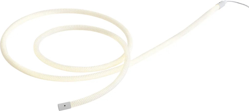 Lichtsnoer wit met stekker 3m incl. LED dimbaar in Kelvin IP44 - Ropy