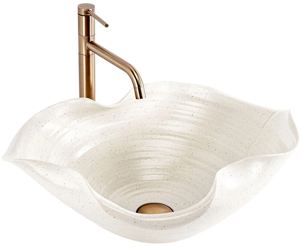 Wastafel op aanrecht REA HM-02 Handmade ART