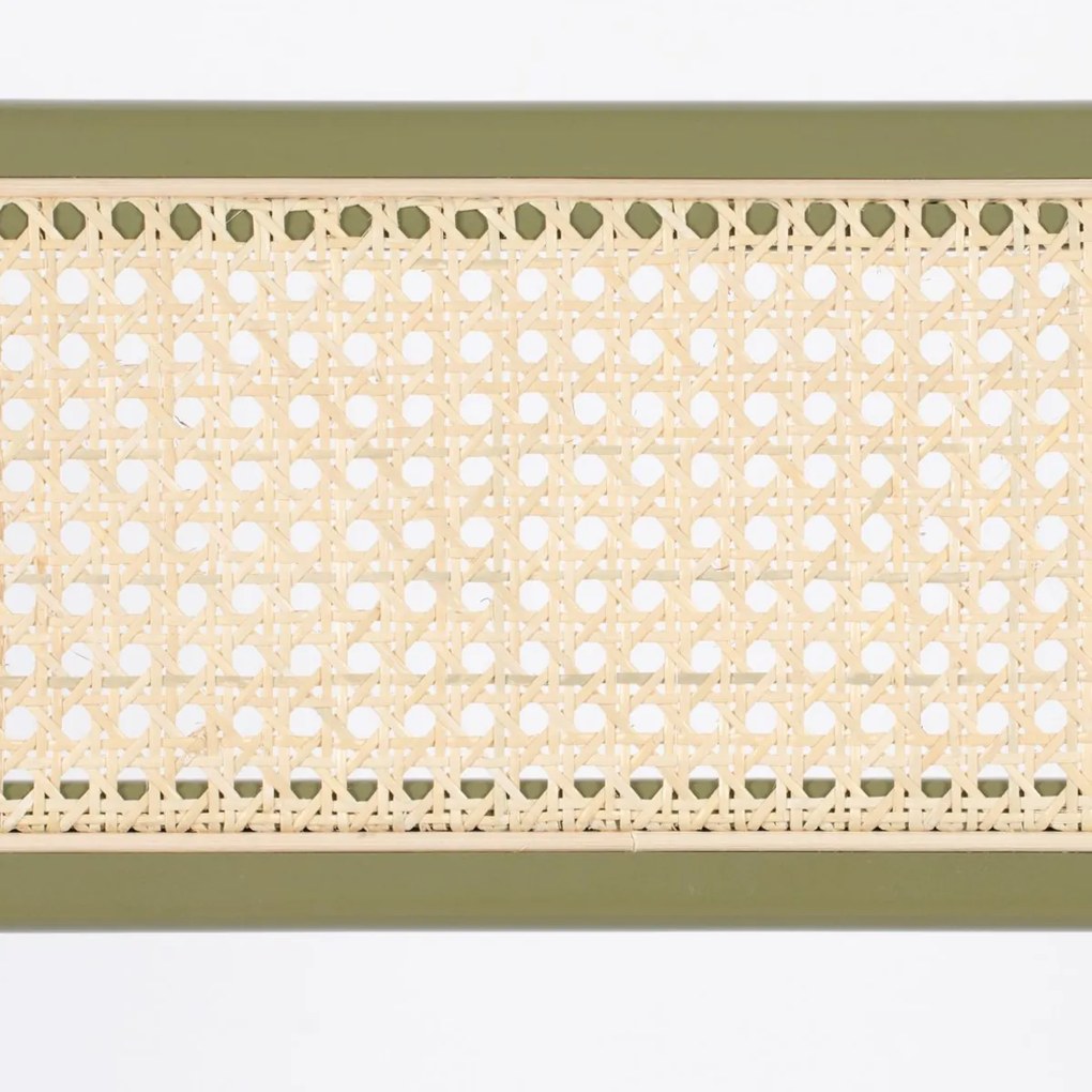 Zuiver Jort Rotan Eetkamerstoel Retro Groen