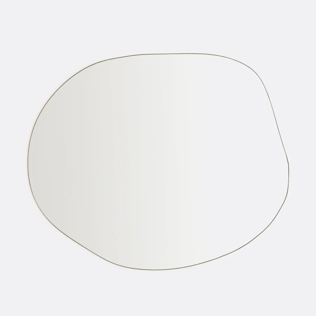Spiegel, organische vorm 120x100 cm, Ornica