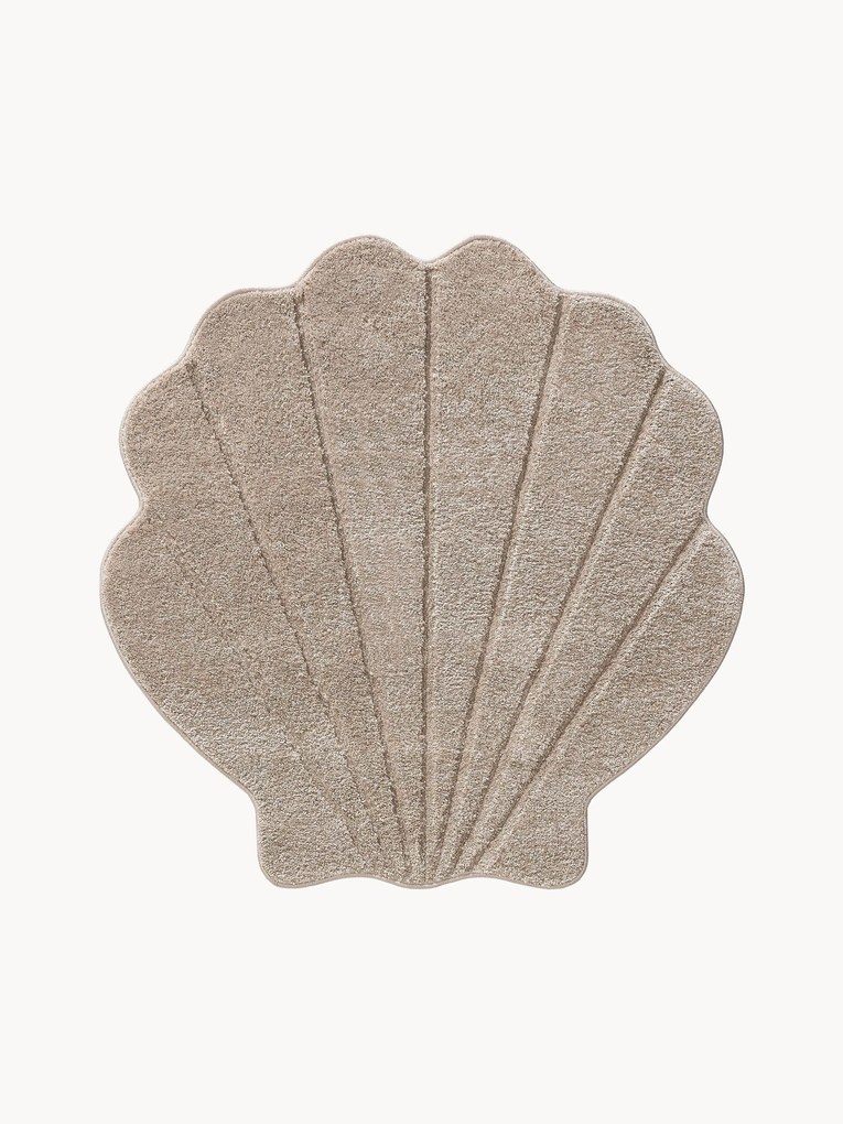 Kindervloerkleed Nori in schelp vorm