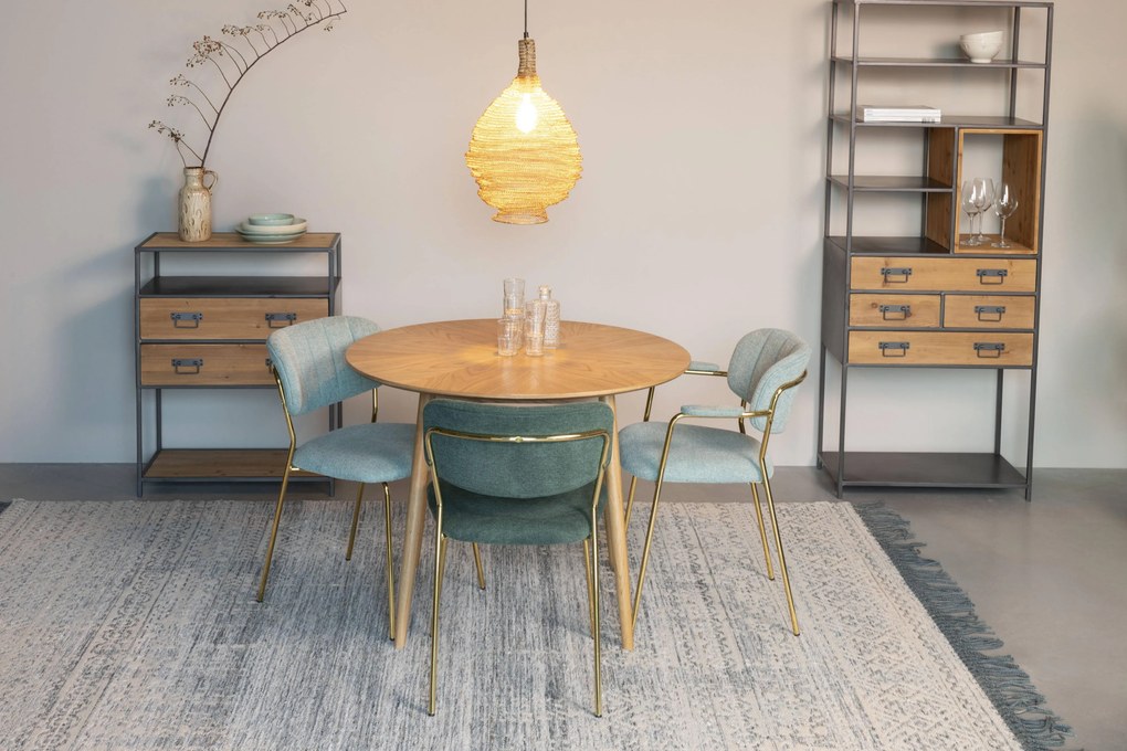 Eetkamerstoel Alina met armleuning | Feliz Lifestyle
