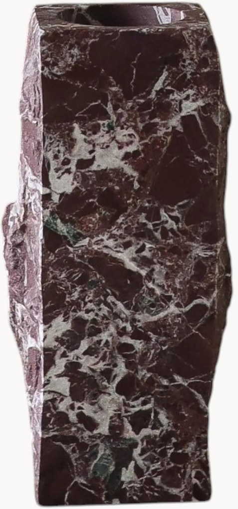 Marmeren vaas Edge, H 25 cm