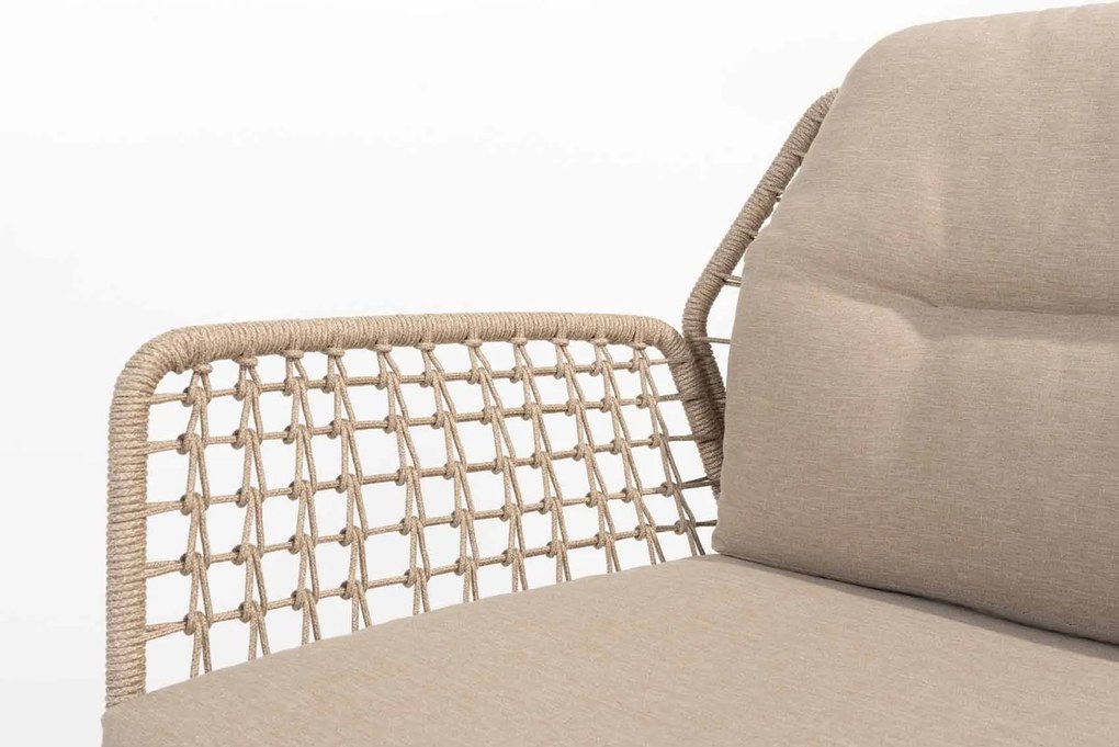 Taste by 4 Seasons Albano tuinstoel latte  Tuinstoel    taupe weerbestendig