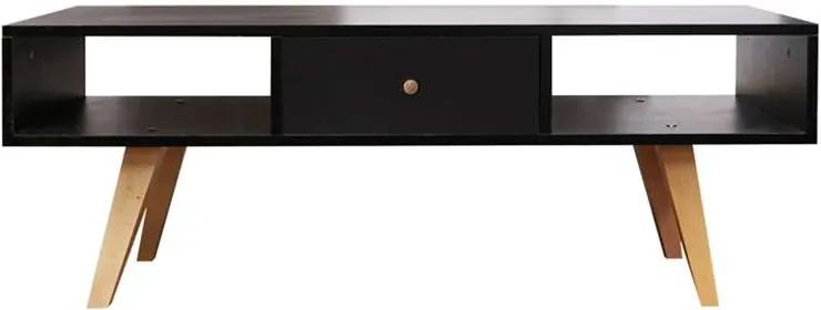 Symbiosis TV-meubel Sindal - zwart - 42,4x117x40 cm - Leen Bakker