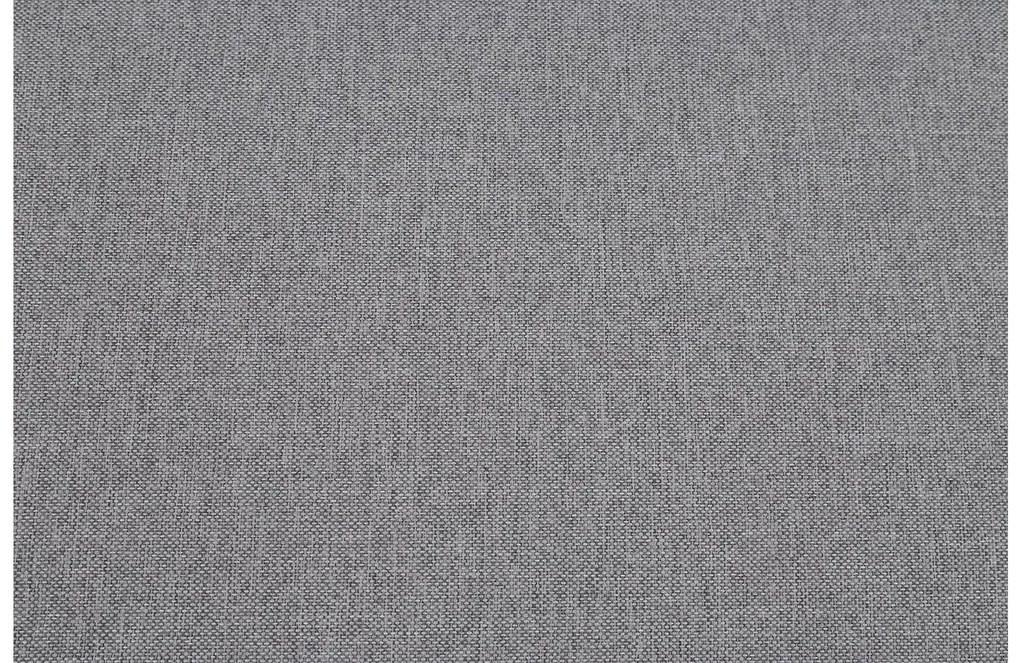 Goossens  Key West grijs, stof, 3-zits, modern design