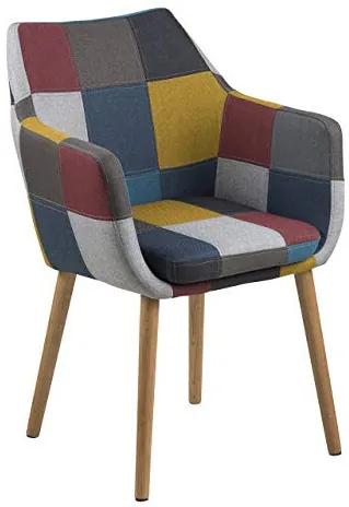 Trine stoel, meerkleurig, 58 x 58 x 84 cm