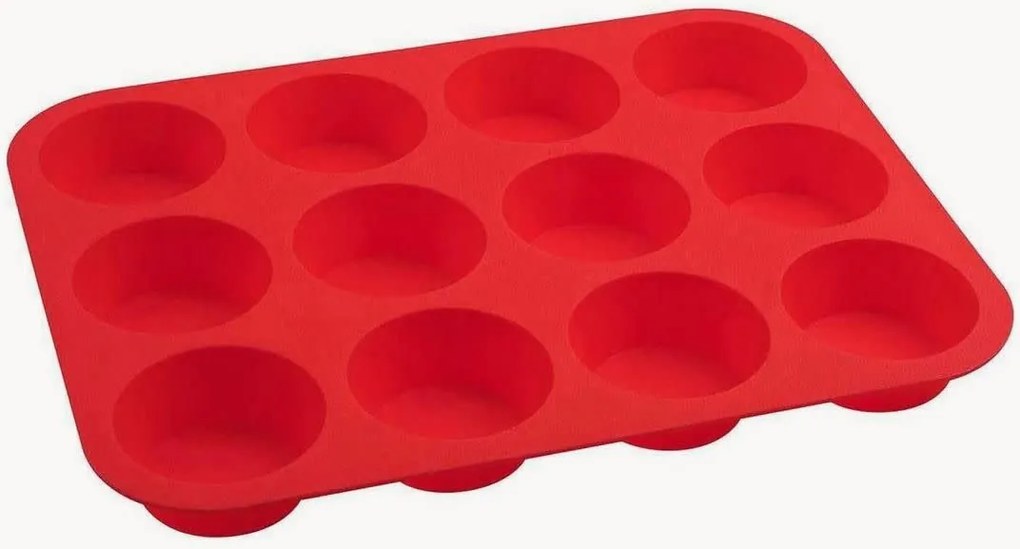 Siliconen muffinvorm Flexxibel Love voor 12 muffins