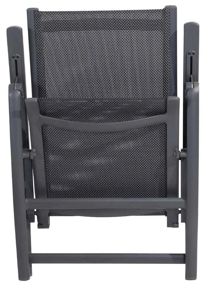 4 Seasons Cadiz tuinstoel verstelbaar - matt carbon