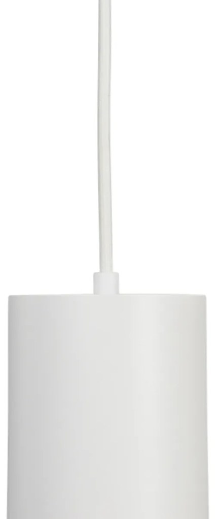 Design hanglamp wit incl. rail adapter 3-fase - 3-Phase Tubo Modern GU10 cilinder / rond Binnenverlichting Lamp