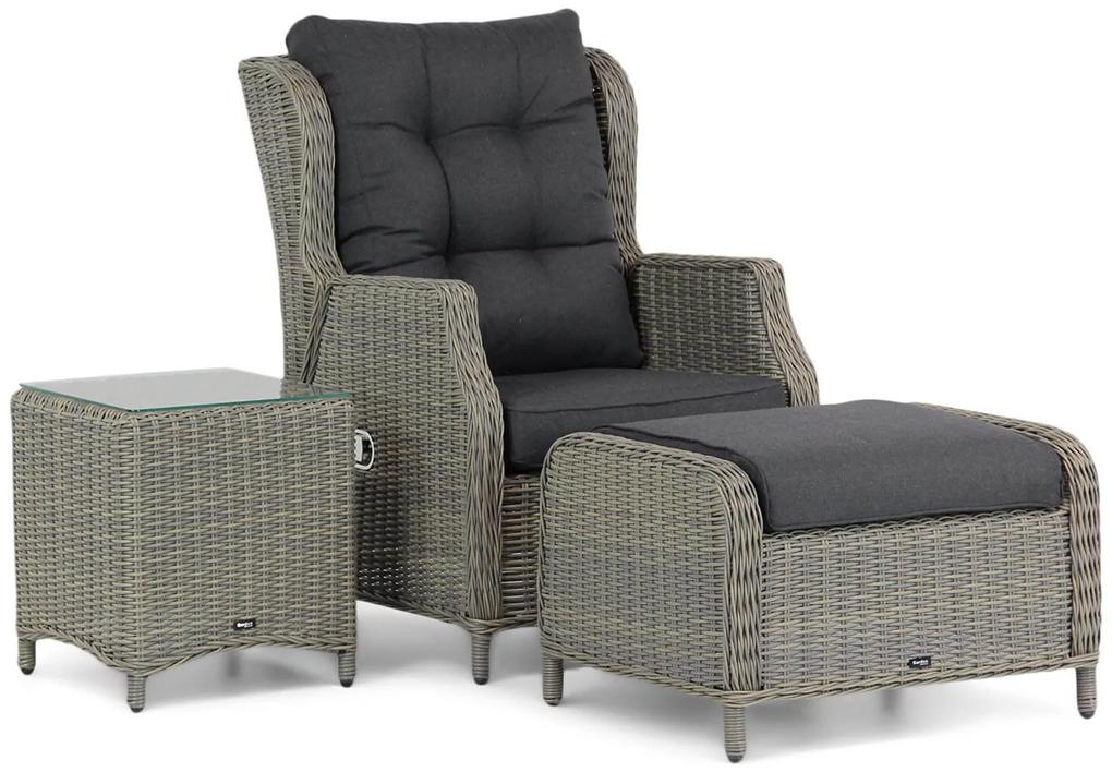 Bistroset 1 persoon  Wicker Taupe Garden Collections Chicago