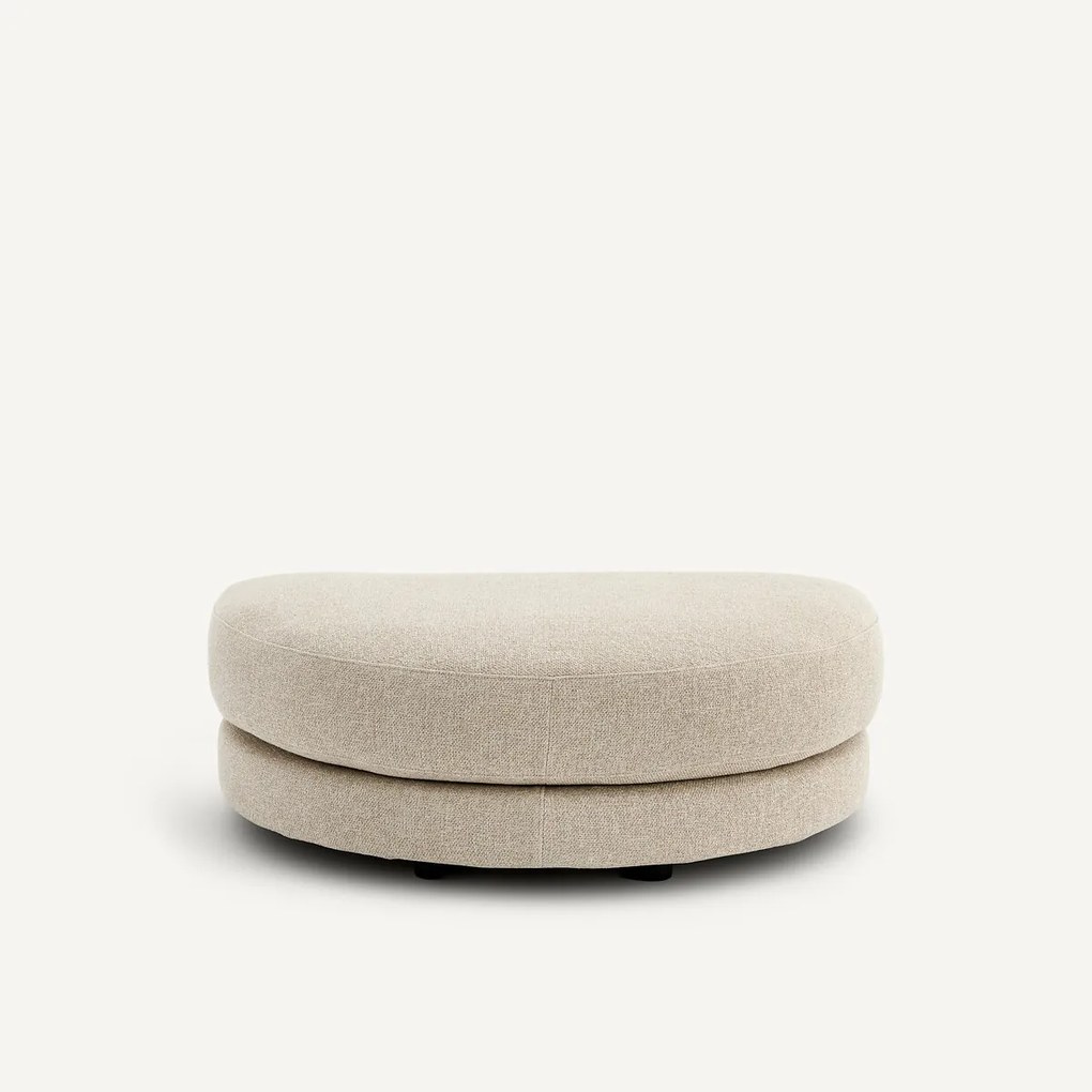 Modulaire voetensteun van katoenmix, TIBERIO