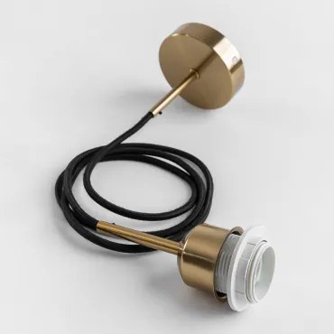 Kabel Voor Plafondlamp Van Polyethyleen Kiroga Black Zwart - Sklum