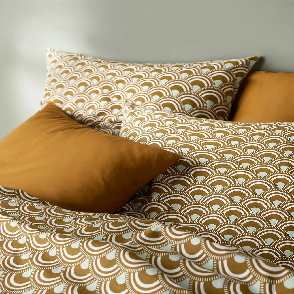 Bedset in katoen met rechthoekige sloop, Caletta