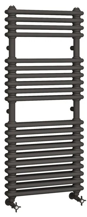 Eastbrook Imperia 2 koloms handdoekradiator 50x115cm 999W antraciet