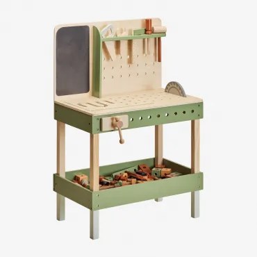 Albiore Kids Houten Gereedschapsbank Green Grass - Sklum