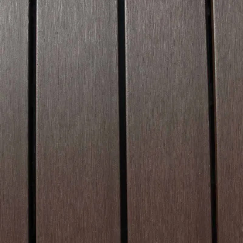 Terrastegel composiet co-extrusie Walnut click 30 x 60 cm