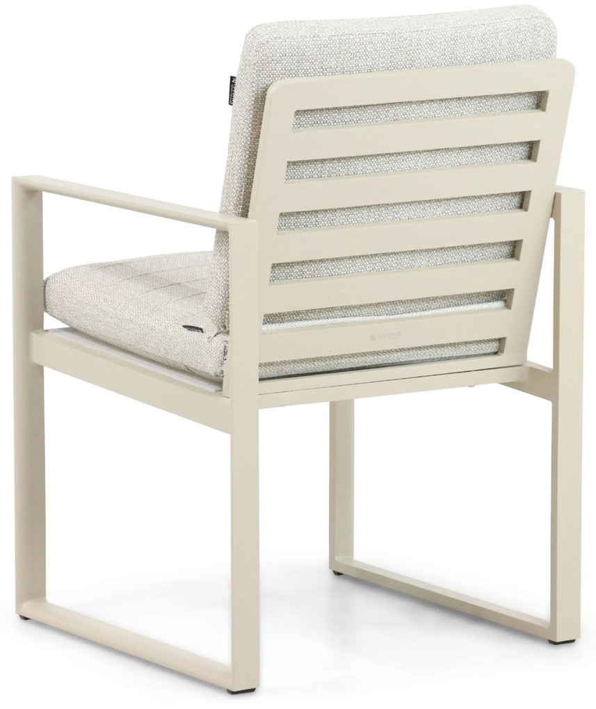 Tuinstoel Aluminium Taupe-naturel-bruin Lifestyle Garden Furniture Nuno