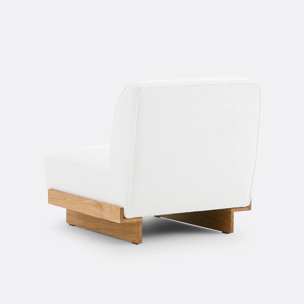 Fauteuil viscose/linnen, Denoh