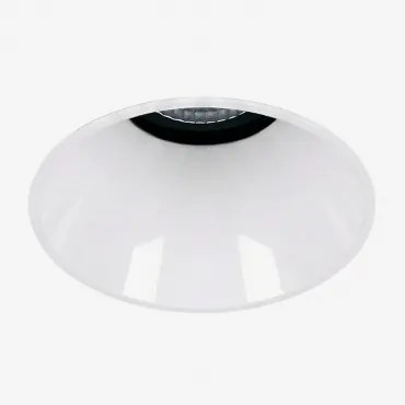 Downlight Led Inbouw Zonder Rand Trimless Rond Ø5,3 Cm Voor Buitengebruik In Aluminium Luisiana Wit & Warm Wit 2700k & 8 W & 38º - Sklum