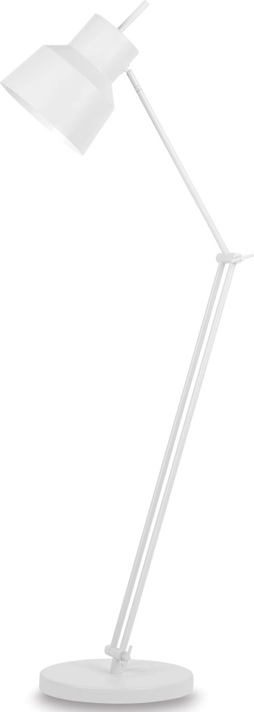 It's About Romi | Vloerlamp Belfast lengte 35 cm x breedte 35 cm x hoogte 165 cm wit vloerlampen ijzer vloerlampen verlichting | NADUVI outlet