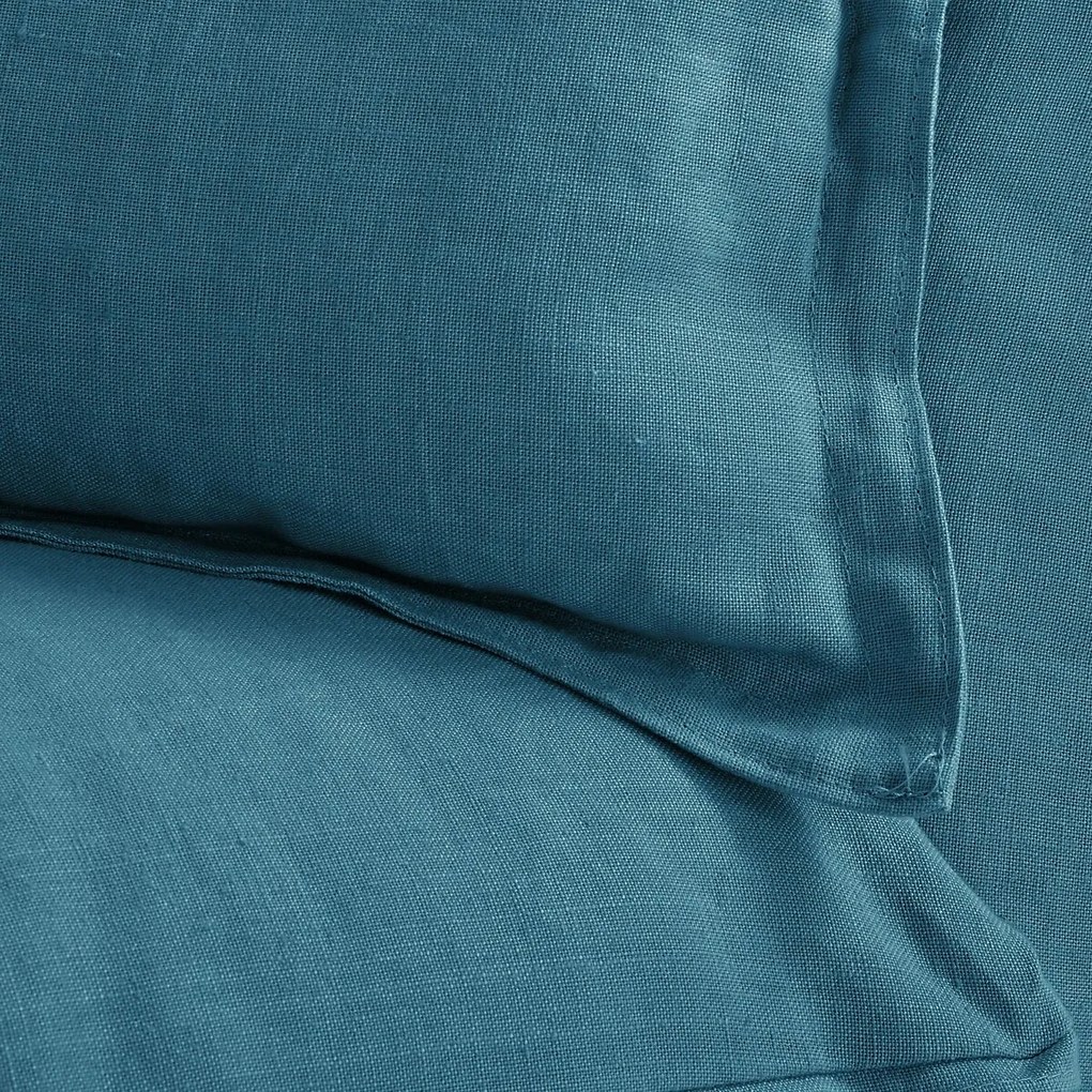 Bank, 2-, 3-, 4- of 5-zits, afneembare hoezen, gekreukt linnen, Odna