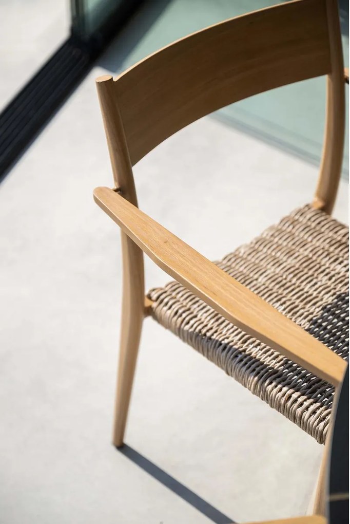 Garden Impressions Lily tuinstoel light teak - 4 stuks