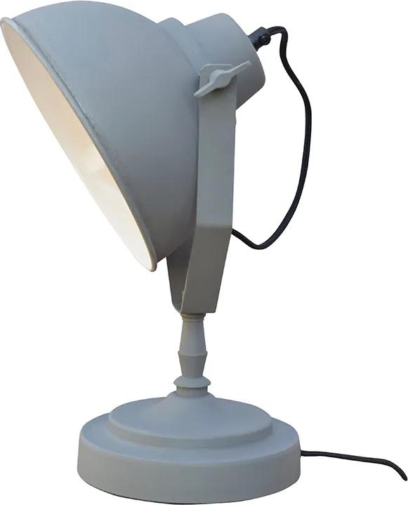 Tafellamp Urban Vintage Grey - Metaal - Giga Meubel - Industrieel & robuust