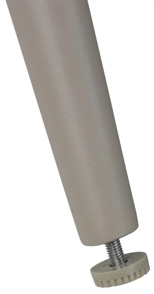 Tuinset 4 personen 120 cm Aluminium/rope Taupe Santika Furniture Santika