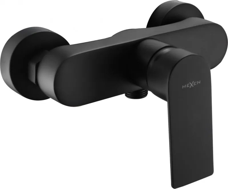 Mexen Royo doucheset, zwart - 72240-70