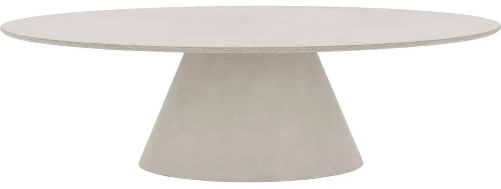 Goossens Eettafel Stone, Ovaal 260 x 120 cm