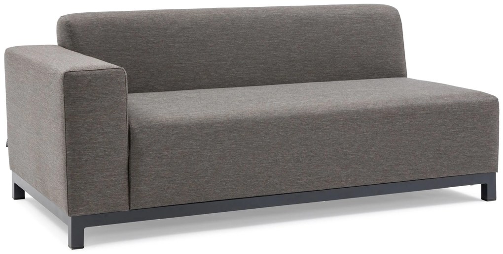Hoek loungeset 6 personen Outdoor textiel Grijs De Laan Projects