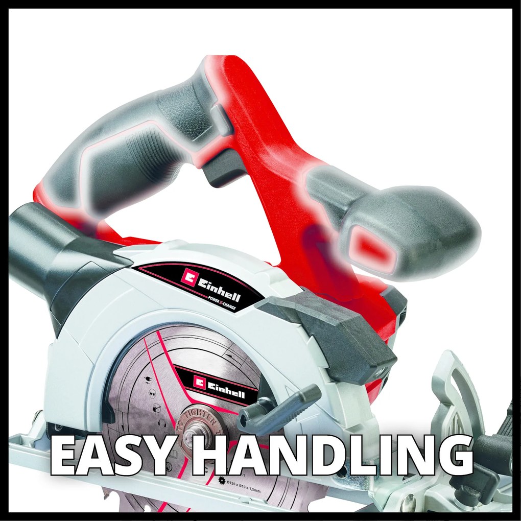 Einhell TE-CS 18/150 Li Solo Accu-handcirkelzaag