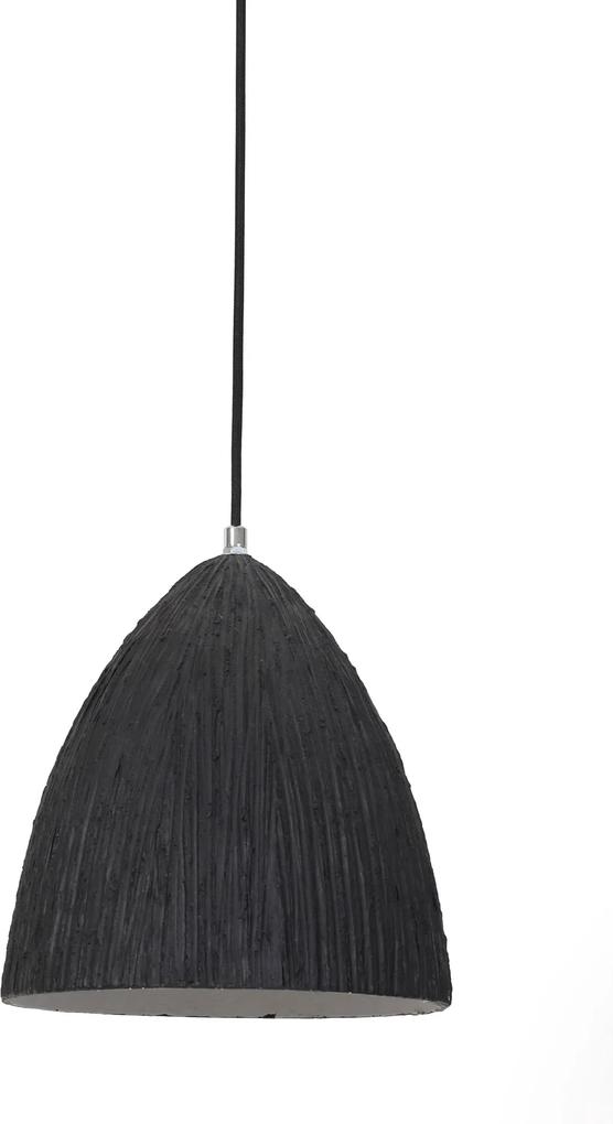 Hanglamp Ø25x29 cm AREKA mat zwart