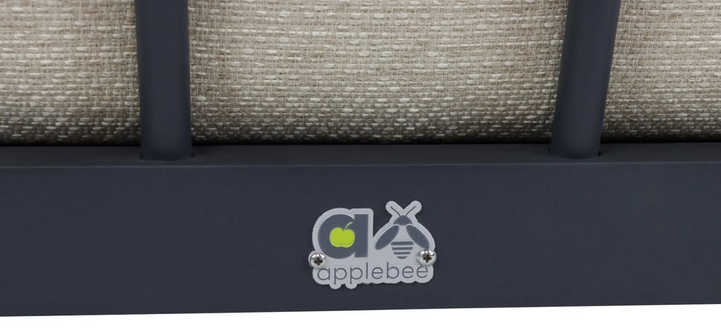 Stoel en Bank Loungeset 5 personen Aluminium/Teak Grijs Apple Bee Condor