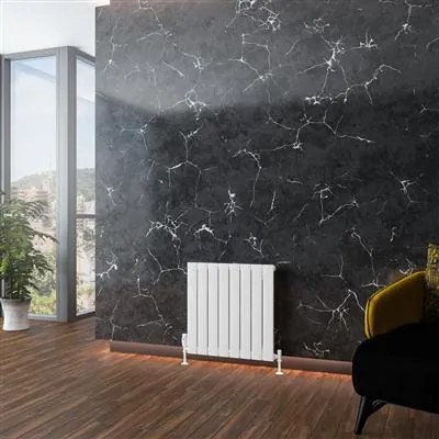 Eastbrook Addington type 10 radiator 60x60cm aluminium 629W wit glans