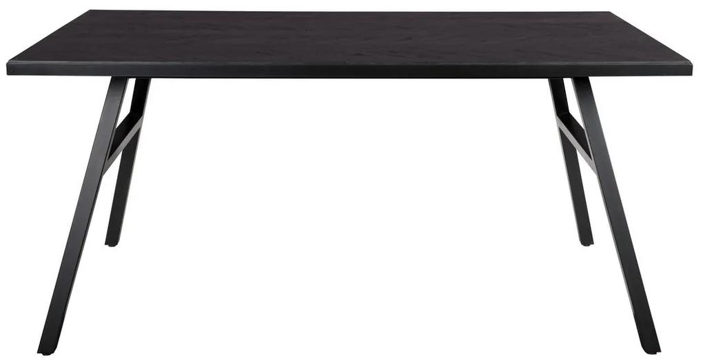 Dutchbone Table Seth 180x90cm Black - Hout - Dutchbone - Industrieel & robuust