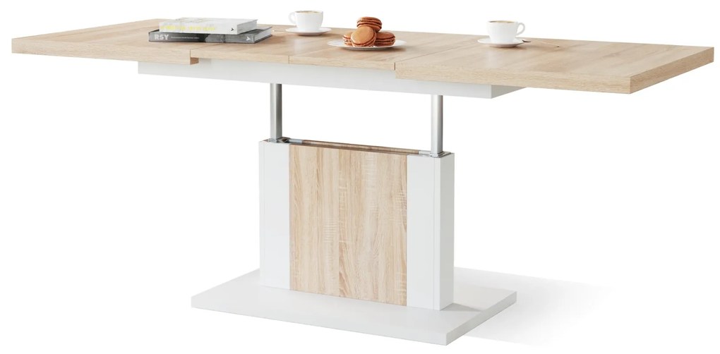 ORION sonoma eiken / wit, salontafel